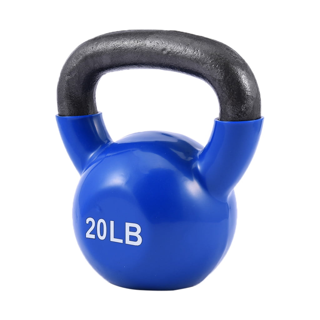 Solid Iron Kettlebells Vinyl Coated Kettlebells Exercise Kettlebell