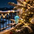 thumbnail image 4 of 1PC Jellyfish Christmas Tree Ornament, 2D Coastal Funny Christmas Hanging Ornament, Acrylic Coastal Christmas Tree Hanging Decor, 4 of 5