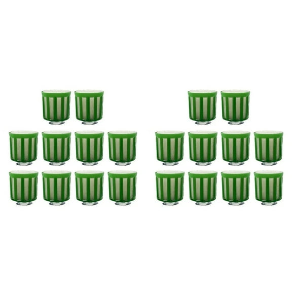 Aquatic Plant Fixed Holder 20pcs Aquarium Plant Fixing Pot Kit Aquarium Accessories Aquarium Landscape Decoration,20x Aquarium Plant Weights Pot,Green