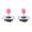 Pink colour, variant on Zeiwohndc Long Handle Joystick Adjustable Handke Easy Use for Gaming Cabinets & Consoles