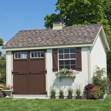 Little Cottage Pinehurst Colonial Panelized Garden Shed with Optional Floor Kit