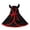 Black, variant on Leeye Halloween Pet Red Devil Horn Cape, Vampire Cloak with Horns for Cats Small Dogs Cosplay Party Costume, Size M, 0.03 lb