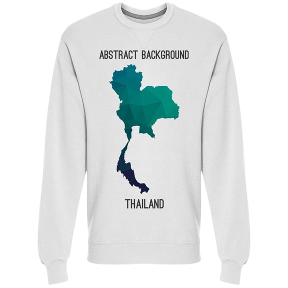 Abstract Background Thailand Sweatshirt Men -Image by Shutterstock, Male XX-Large