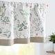 thumbnail image 1 of Cortina de Paño de Valance JINCHAN 127x41 cm Floral Verde y Blanco, 1 of 7