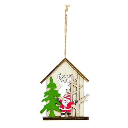 

Veki Merry Christmas Sign Wooden Hanging Xmas Festive Sign Pendant Christmas Tree Hanging Ornament For Wreaths Home Decor Window Hanging Decorations