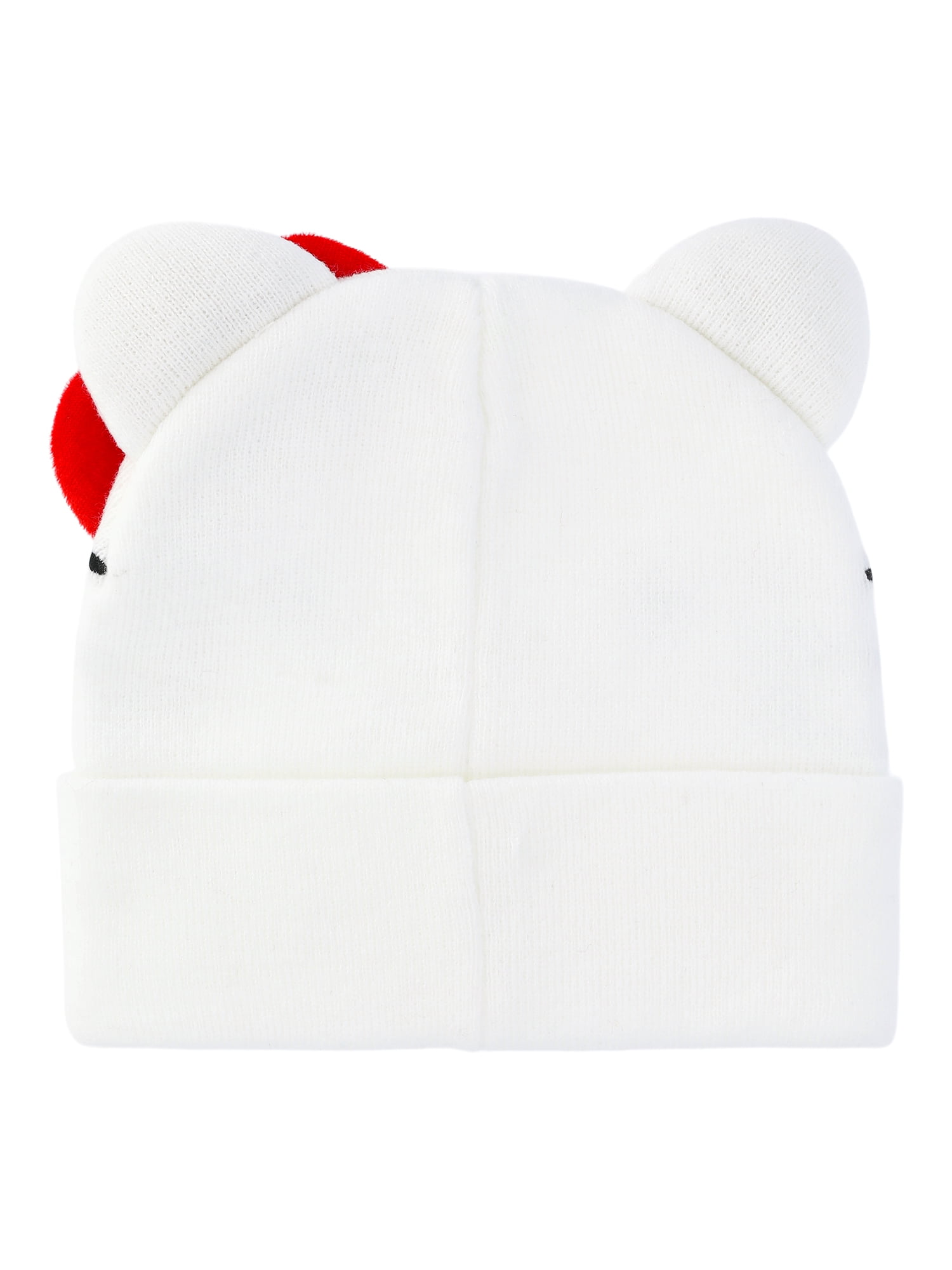 Kuromi Boucle Knit Cuffed Beanie Hat - Walmart.com
