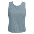 thumbnail image 5 of Summer Sleeveless Workout Tank Top Lightweight Breathable Yoga Running Vest Gym Fitness Activewear 1975 Crop Top Running T Shirt Women, 5 of 6