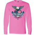 thumbnail image 3 of Inktastic Red Friday Remembering Everyone Deployed with Eagle and Shield Long Sleeve T-Shirt, 3 of 5