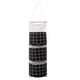 thumbnail image 2 of Advancent Bolsa de pared para sala de estar, cocina, dormitorio, organizador de artículos diversos, bolsa de bolsillo colgante Almacenamiento y organización del hogar cuadrado negro Advancent HA001636-02, 2 of 6