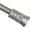 Pewter, variant on Urbanest Adjustable Single Curtain Rod Set Gilded Tribale Finials – 1 - Inch Diameter, With French White Rod, 28–48 Inches