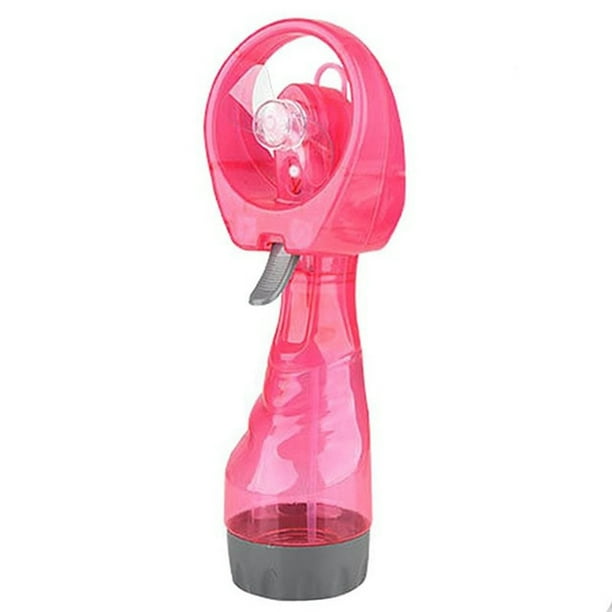 Misting Fan, Handheld Misting Fan, Battery Operated Fan, Water Spray Fan, Mini Portable Desk Fan