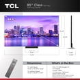 thumbnail image 2 of TCL 85" Class QM9K Series QD-Mini LED QLED 4K UHD Smart Google TV with Gemini (NEW 2025) - 144Hz, Local Dimming, CrystGlow WHVA Panel - 85QM9K, 2 of 24