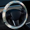 thumbnail image 2 of Bear 14.5 Inch Printing PVC Leather Car Wheel Covers Steering Wheel Cover Auto Accessories, 2 of 6