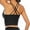 Black #2, variant on YouLoveIt Women Padded Sport Bras Women's Yoga Vest Underwear Yoga wear Crop Tank Tops Gym Fitness Sleeveless Running Vest for Women Tube Top Chest Pad Vest