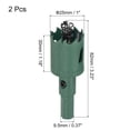 thumbnail image 2 of Uxcell Sierra de agujero bi-metal de acero de alta velocidad para cortar metal, madera, PVC y plástico 1", 2 of 5