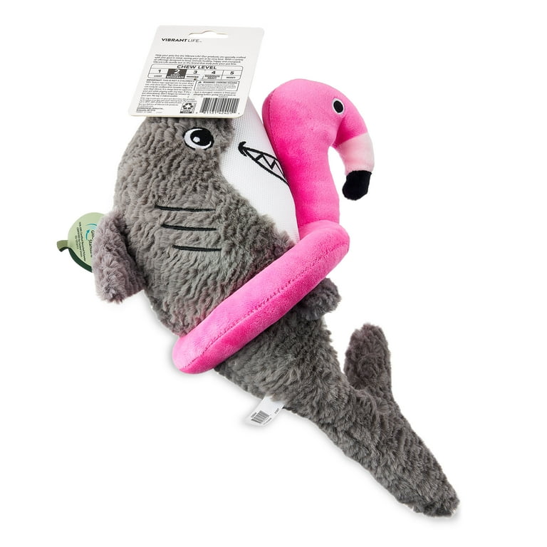 For Paws Zinngers Dog Toy Zanies Rover Ringers Soft Plush Dog Toys