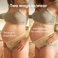 thumbnail image 2 of Faja de soporte doble para embarazo Frida Mom S/M Clay, 2 of 8