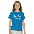 thumbnail image 4 of 1st Yoga Relaxing Meditation Namaste Girls Kids T Shirt Tees Teen Brisco Brands XS, 4 of 6