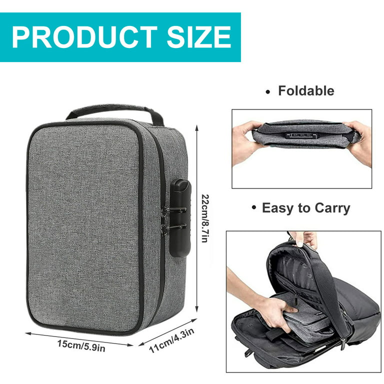 Wholesale Smell Proof Case With Ziplock Odorless Bag Business Travel  Storage Container For Weed Cigar,Smell Proof Case With Ziplock Odorless Bag  Business Travel Storage Container For Weed Cigar Suppliers,Smell Proof Case  With