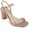 Rose Gold, variant on Jewel Badgley Mischka Rayla Block Heel Sandal