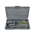 thumbnail image 3 of Mechanics Tools Kit,40 Pcs Socket Ratchet Drive Socket Set Drive Socket Set Meticulously Designed, 3 of 12