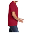thumbnail image 3 of Mens Core Cotton Male T-Shirts Red 3XL, 3 of 5