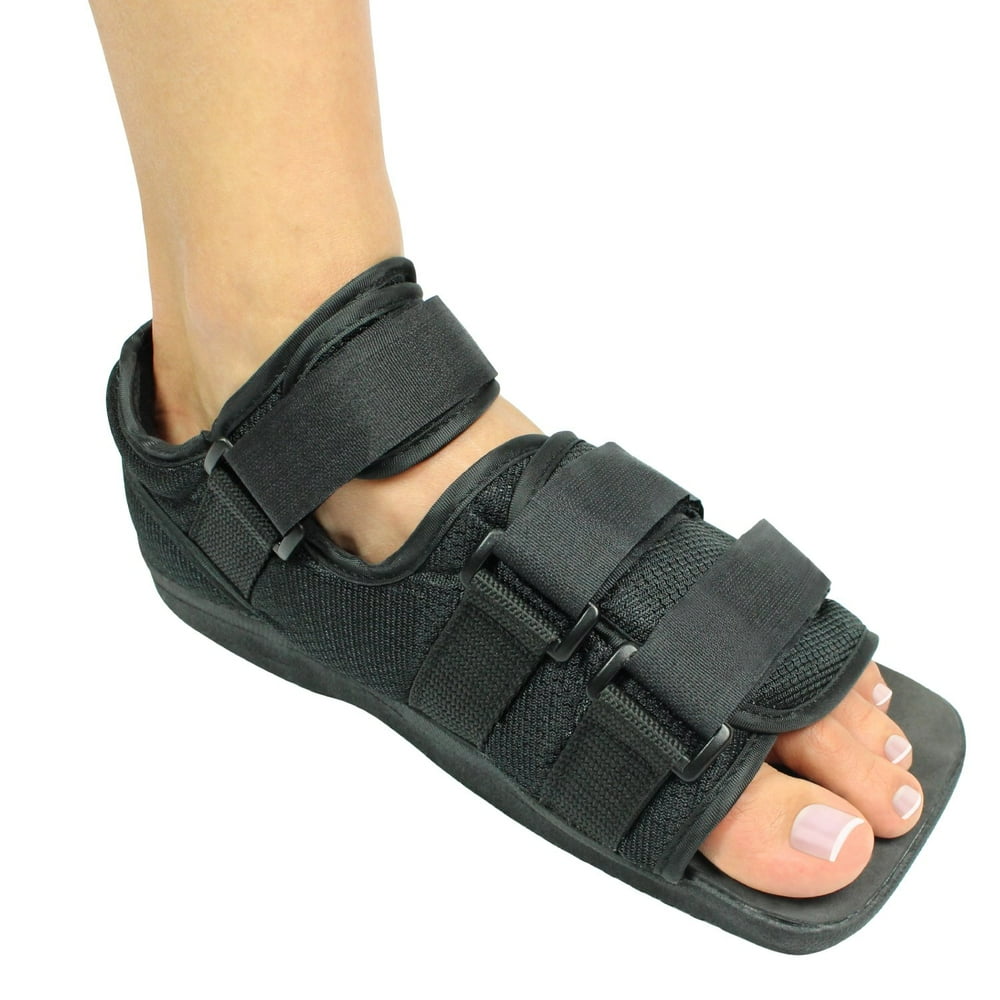 walking shoe after foot surgery