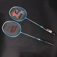 thumbnail image 4 of Pair Badminton Racket,1 Pair Durable Sport Durable Badminton Racket Badminton Racket Impressive Results, 4 of 8