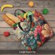 thumbnail image 5 of Easygdp Butterflies In Blooming Garden Bolsa Tote para Mujer, Bolso de Hombro para Trabajo, Playa, Viajes, Compras y Supermercado, 5 of 7
