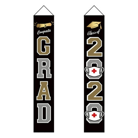 

Heiheiup Supplies Graduation Hanging Party Graduation Congrats 2020 Decorations - Banners Decoration Hangs Rose Chandelier Crystals