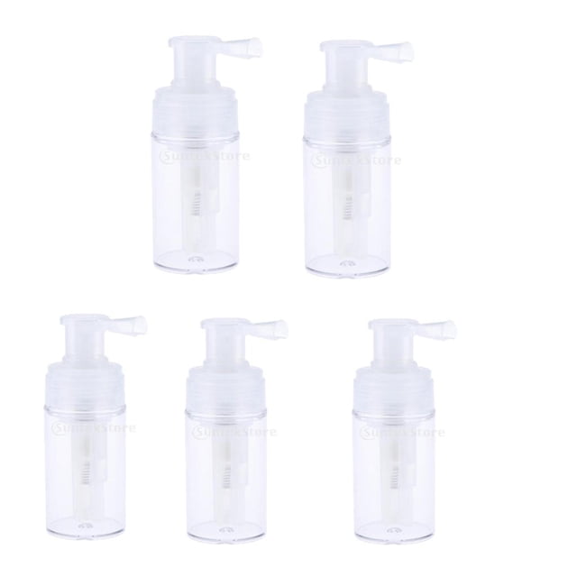 5x Botellas Cosméticas Vacías Recargables Y Reutilizables de Del Del Polvo 110ml