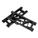 thumbnail image 5 of Brazo de suspensión inferior trasero RC, aleación de aluminio, brazo oscilante ligero para coche RC para ARRMA 1/5 Outcast Kraton 8s, negro, 5 of 10