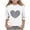 White, variant on IFNWSV Girls T Shirts 3/4 Sleeve Round Neck Print Pullover Top Casual Holiday Graphic Tee for School Pink 5-6 Years