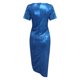 thumbnail image 4 of Moda mujer manga corta vestido sexy vestidos formales cuello en V lentejuelas fiesta vestidos de oficina y vestidos de noche Fridja  qw4749, 4 of 4