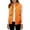 Orange, variant on 2025 Women's Outwear Quilted Vest Stand Collar Lightweight Padded Gilet for Women