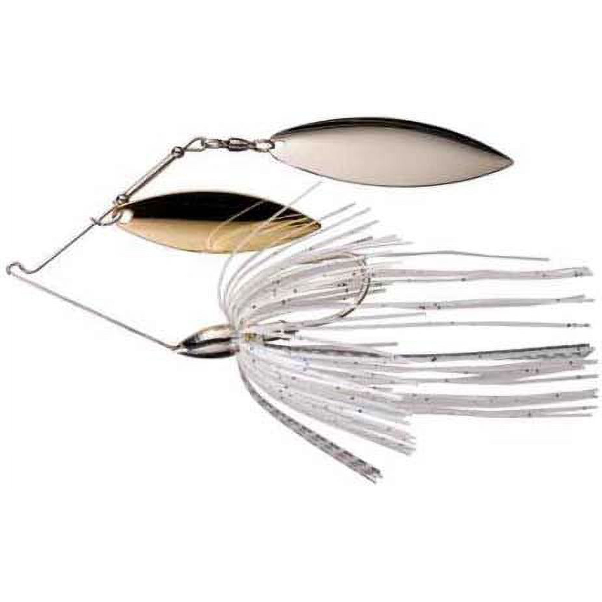 War Eagle Double Willow Spinnerbait Nickel Green Shad 3/8 oz