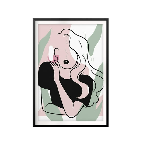 Designs ByLITA Silhouette Striking 5 x 7 UNFRAMED Print Silhouette Wall Art