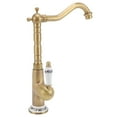 thumbnail image 1 of Kitchen Faucet, Hot Cold Mixed 360 Rotating All Copper Brass Kitchen Faucet  For Bar For Home Antique Color,Black, 1 of 8