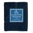 thumbnail image 5 of Dan River Opal Blue Bath Mat Classic Set 2 piece 21x34 in Soft Quick Drying Cotton Bathroom Rugs, 5 of 6