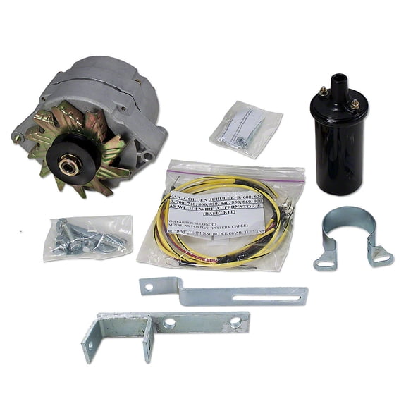 Alternator Conversion Kit (For negative ground systems) Fits Ford Tractor