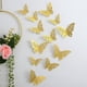 thumbnail image 2 of Pegatinas de pared de mariposas huecas, diseño de mariposas de papel huecas en 3D para bodas, festivales y decoración del hogar, 2 of 6