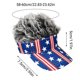 thumbnail image 3 of Gorra de Béisbol con Rayas y Estrellas Patrióticas: Diseño Clásico Bordado para Actividades Al Aire Libre, Tejido Cómodo y Transpirable con Correa Ajustable, Protección Solar para El Trayecto Diario, 3 of 5