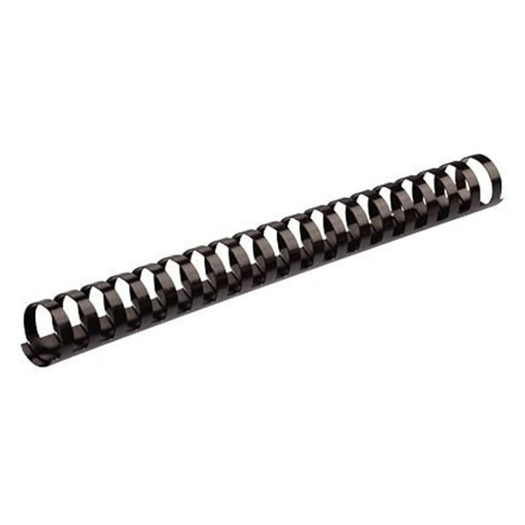 Plastic Comb Binding Spines - 2 Inch, Black - 40 Pack - 500 Sheet Capacity - Versatile Binding for Reports, Presentations & Ring Binders