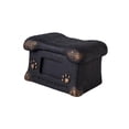 thumbnail image 3 of Almencla Urne Commémorative en Forme d'Os pour Animaux de Compagnie, Funérailles Extérieures pour Chat et Chien, Rangement des Cendres, Noir, 3 of 8