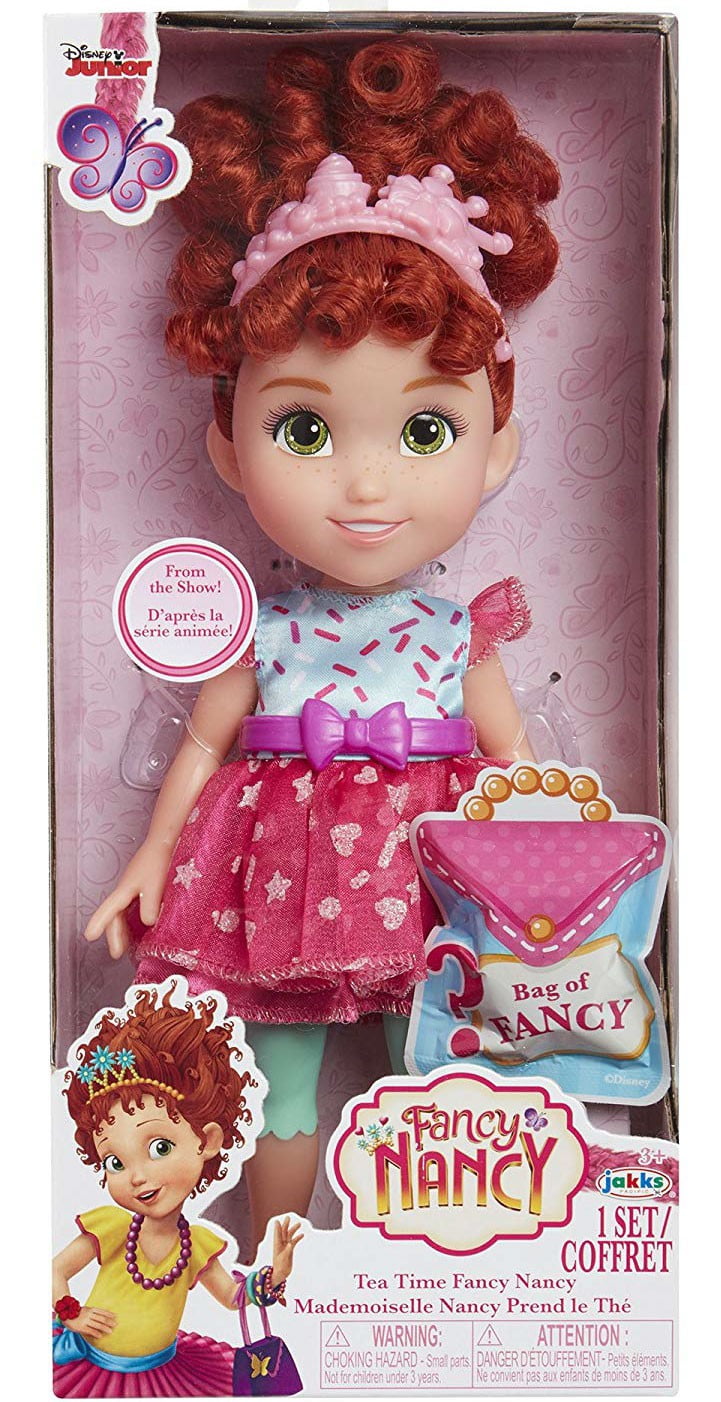 fancy nancy doll with tea set
