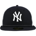 thumbnail image 2 of Men's New Era Navy New York Yankees Team Color 59FIFTY Trucker Fitted Hat, 2 of 6