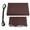 Coffee Brown, variant on MCombo Patio Awning 13x8 Feet Fabric Replacement Sunshade Canopy for Retractable Awnings(Burgundy)