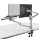 thumbnail image 1 of Soporte para Monitor y Laptop viozon Negro Ajustable 2 en 1 para Escritorio, 1 of 7
