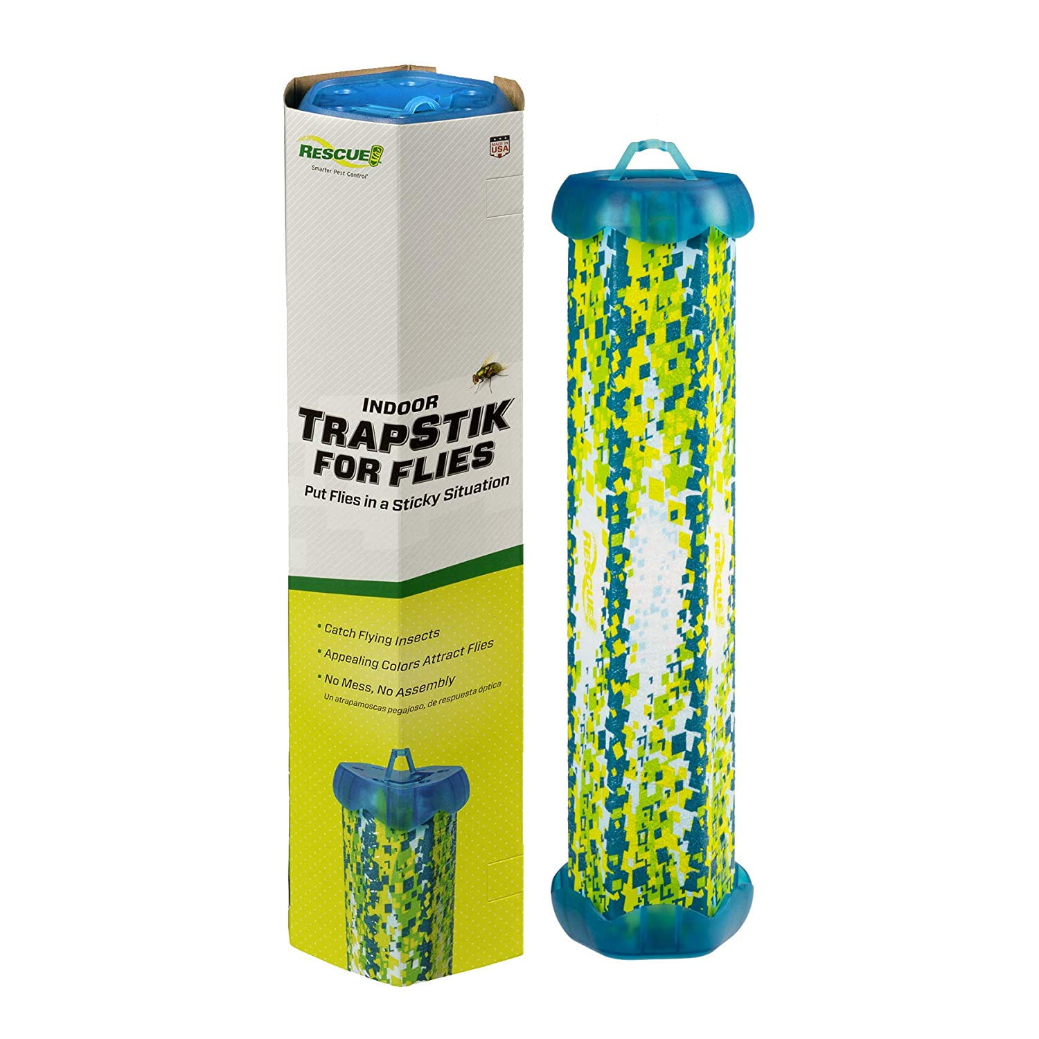 Rescue TrapStick Fly Trap, For Indoor Use, 1 Pack