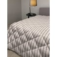thumbnail image 2 of Geometric Down Alternative Comforter, Checked Rhombus Classic Diamond Line Pattern Crosswise Tile Design Art, Microfiber Quilt for All Season, 5 Sizes, Coral and Cream, by Ambesonne, 2 of 3
